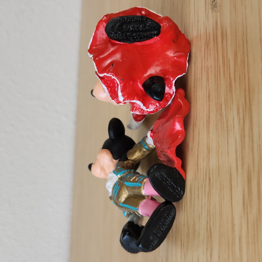 Vtg Bullyland Minnie & Mickey Mouse Spanish Matador & Flamenco Dancer Figurine - Picture 6 of 9